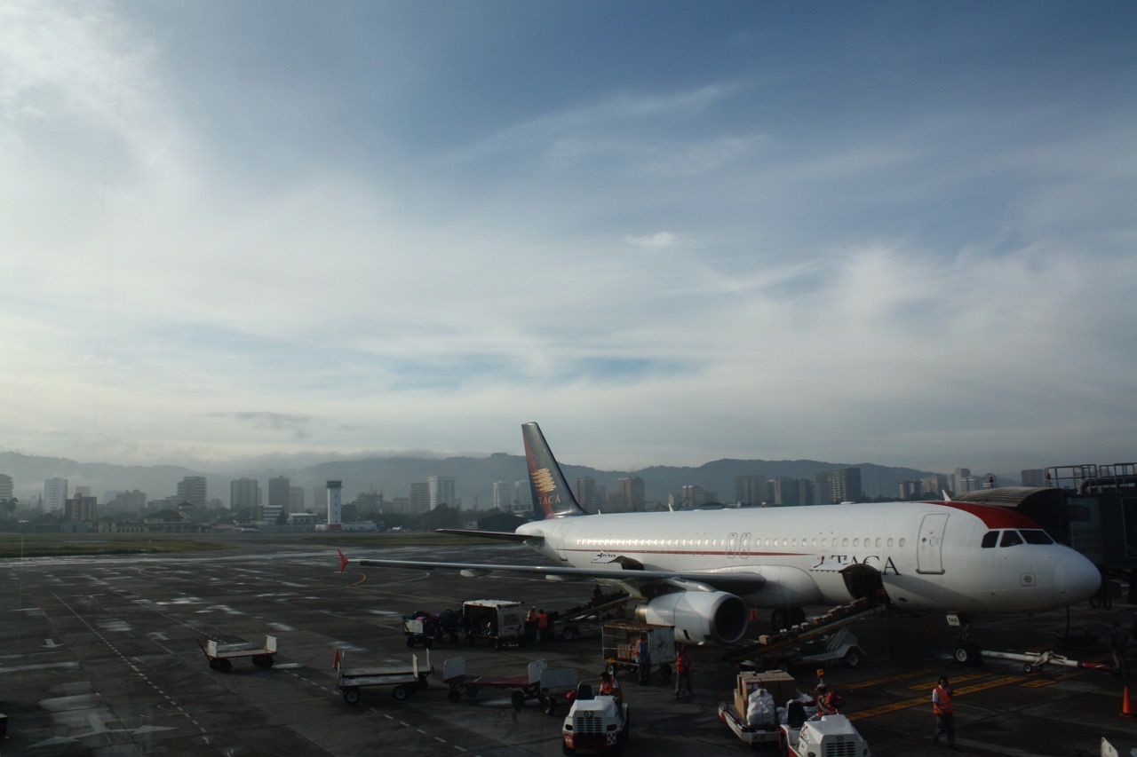Amaneciendo Ciudad de Guatemala